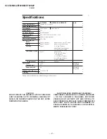 Preview for 3 page of Sony TRINITRON KV-EF29N6A Service Manual