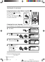 Preview for 12 page of Sony Trinitron KV-ES29 Operating Instructions Manual