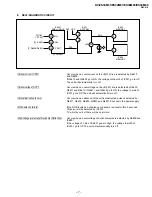 Предварительный просмотр 7 страницы Sony TRINITRON KV-ES34M31 Service Manual