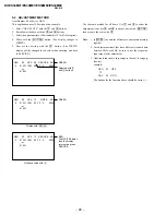 Предварительный просмотр 48 страницы Sony TRINITRON KV-ES34M31 Service Manual