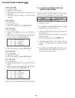 Предварительный просмотр 62 страницы Sony TRINITRON KV-ES34M31 Service Manual