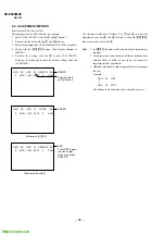 Предварительный просмотр 46 страницы Sony TRINITRON KV-ES34M90 Service Manual