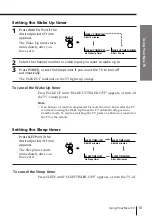 Preview for 13 page of Sony Trinitron KV-EX29 Operating Instructions Manual