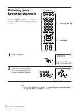 Preview for 16 page of Sony Trinitron KV-EX29 Operating Instructions Manual