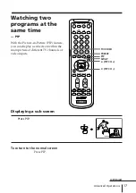 Preview for 17 page of Sony Trinitron KV-EX29 Operating Instructions Manual