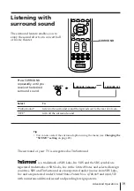 Preview for 19 page of Sony Trinitron KV-EX29 Operating Instructions Manual