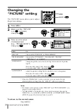 Preview for 26 page of Sony Trinitron KV-EX29 Operating Instructions Manual