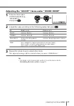 Preview for 29 page of Sony Trinitron KV-EX29 Operating Instructions Manual