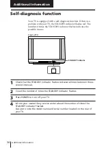 Preview for 34 page of Sony Trinitron KV-EX29 Operating Instructions Manual