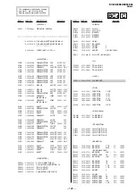 Предварительный просмотр 109 страницы Sony TRINITRON KV-EX29K94 Service Manual