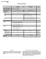 Предварительный просмотр 2 страницы Sony TRINITRON KV-G14L2J Service Manual