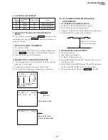 Предварительный просмотр 15 страницы Sony TRINITRON KV-G14L2J Service Manual