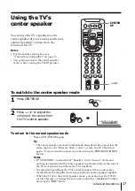 Preview for 190 page of Sony TRINITRON KV-HR29M61 Service Manual