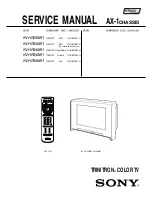 Предварительный просмотр 2 страницы Sony TRINITRON KV-HR29M91 Service Manual