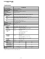 Предварительный просмотр 3 страницы Sony TRINITRON KV-HR29M91 Service Manual