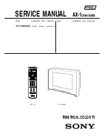 Предварительный просмотр 2 страницы Sony Trinitron KV-HR36M90 Service Manual