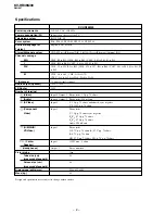 Предварительный просмотр 3 страницы Sony Trinitron KV-HR36M90 Service Manual