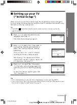 Preview for 7 page of Sony Trinitron KV-HW21 Operating Instructions Manual