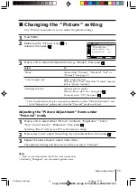 Preview for 15 page of Sony Trinitron KV-HW21 Operating Instructions Manual