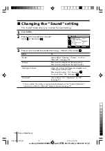 Preview for 18 page of Sony Trinitron KV-HW212 Operating Instructions Manual