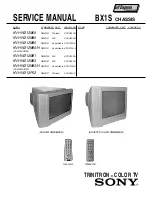 Предварительный просмотр 2 страницы Sony TRINITRON KV-HW212M60 Service Manual