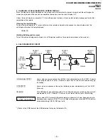 Предварительный просмотр 6 страницы Sony TRINITRON KV-HW212M60 Service Manual