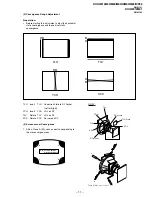 Предварительный просмотр 12 страницы Sony TRINITRON KV-HW212M60 Service Manual