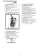 Предварительный просмотр 13 страницы Sony TRINITRON KV-HW212M60 Service Manual