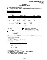 Предварительный просмотр 14 страницы Sony TRINITRON KV-HW212M60 Service Manual