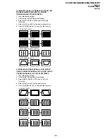 Предварительный просмотр 34 страницы Sony TRINITRON KV-HW212M60 Service Manual