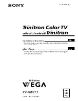 Предварительный просмотр 97 страницы Sony TRINITRON KV-HW212M60 Service Manual