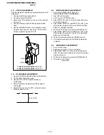 Предварительный просмотр 13 страницы Sony TRINITRON KV-HW21M80J Service Manual