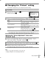 Предварительный просмотр 105 страницы Sony TRINITRON KV-HW21M80J Service Manual