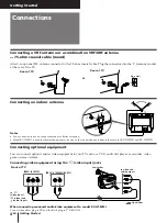 Предварительный просмотр 4 страницы Sony TRINITRON KV-J14M1J Operating Instruction