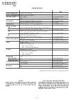 Preview for 2 page of Sony TRINITRON KV-J21MF1AK Service Manual