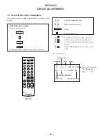 Предварительный просмотр 22 страницы Sony TRINITRON KV-J25MF8J Service Manual