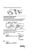 Предварительный просмотр 7 страницы Sony Trinitron KV-MT1300 Operating Instructions Manual