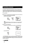 Предварительный просмотр 12 страницы Sony Trinitron KV-MT1300 Operating Instructions Manual