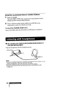 Предварительный просмотр 22 страницы Sony Trinitron KV-MT1300 Operating Instructions Manual