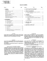 Preview for 2 page of Sony Trinitron KV-MTI300 Service Manual