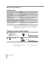 Предварительный просмотр 12 страницы Sony Trinitron KV-PF14 Operating Instructions Manual