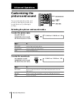 Предварительный просмотр 14 страницы Sony Trinitron KV-PF14 Operating Instructions Manual