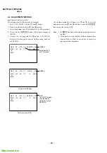 Предварительный просмотр 28 страницы Sony Trinitron KV-PF14L7J Service Manual