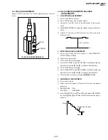 Preview for 25 page of Sony TRINITRON KV-PF14Q40 Service Manual