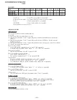 Предварительный просмотр 21 страницы Sony TRINITRON KV-PG14L70 Service Manual