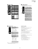 Preview for 9 page of Sony TRINITRON KV-PG21P10 Service Manual