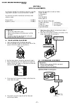 Предварительный просмотр 8 страницы Sony Trinitron KV-SW212M50 Service Manual