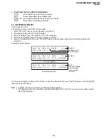 Предварительный просмотр 14 страницы Sony TRINITRON KV-SW292M50 Service Manual