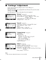 Предварительный просмотр 179 страницы Sony TRINITRON KV-SW292M50 Service Manual