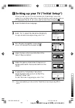 Предварительный просмотр 6 страницы Sony Trinitron KV-SZ252M91 Operating Instructions Manual